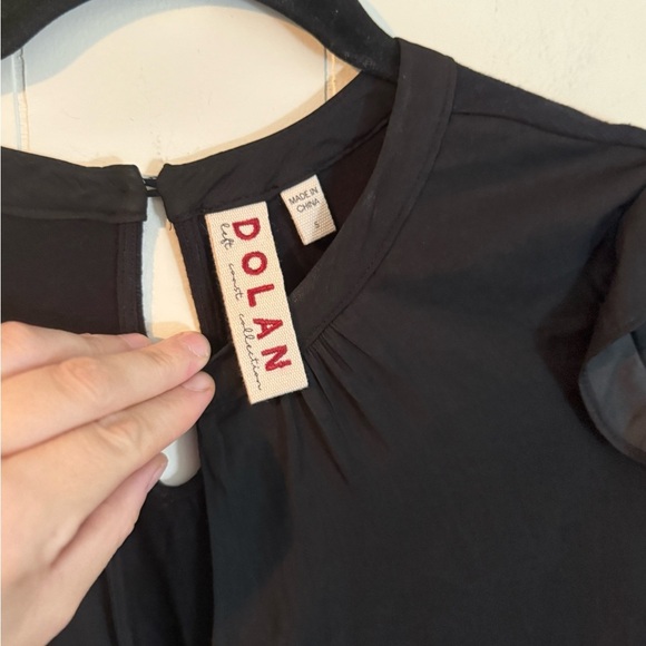 Dolan Left Coast Collection Anthropologie 3/4 sleeve Ruffle Tee top size S - Picture 5 of 9